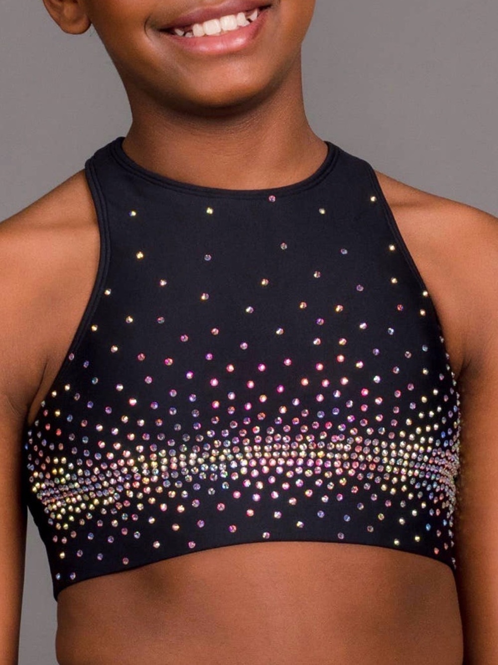 Rebel Dolce Sports Bra in Black
